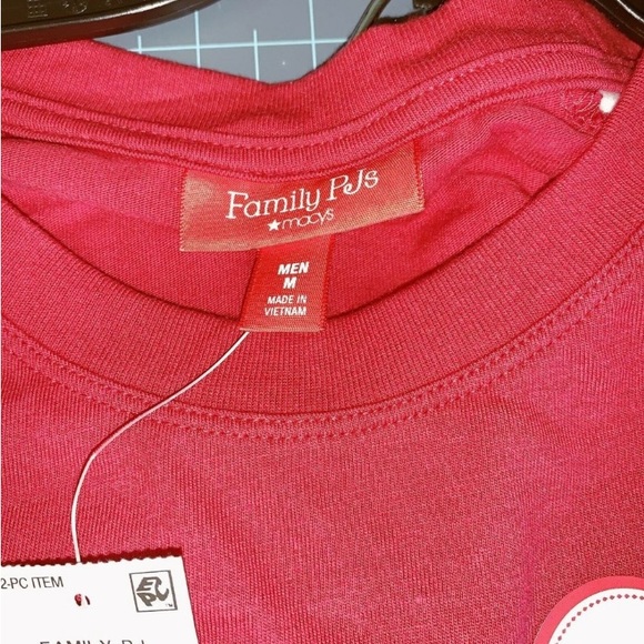 M-Macy's “Family PJ’s” - Ho Ho Ho & Christmas Ornaments Pajamas Set - Picture 4 of 7